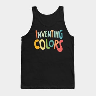 Colorful Typography Tank Top